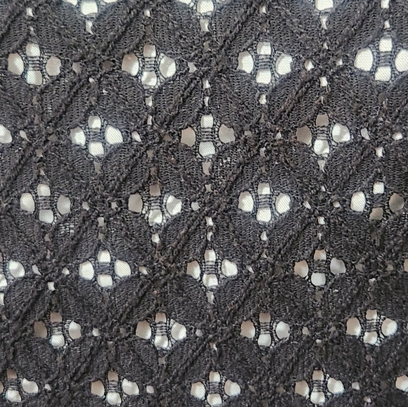 ADRIANNA PAPELL Eyelet Lace Sheath Tank Dress - Size 4 - Picture 9 of 12